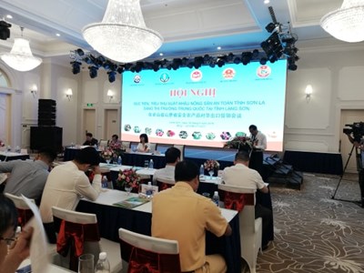 Xúc tiến tiêu thụ, xuất khẩu nông sản an toàn tỉnh Sơn La sang Trung Quốc