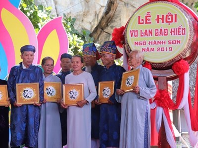 Khai mạc Lễ hội Vu lan Báo hiếu - Ngũ Hành Sơn 2019