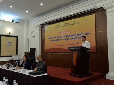 Mày mò xây dựng thương hiệu quốc gia về mỹ thuật, nhiếp ảnh