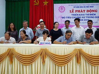 Ứng xử trong gia đình: Thừa Thiên Huế phát động triển khai thí điểm Bộ tiêu chí ứng xử trong gia đình