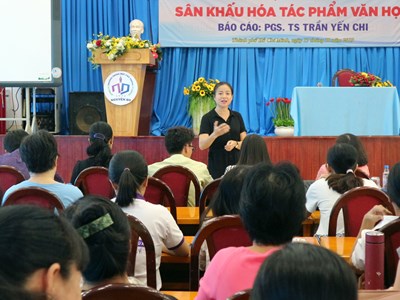 Mời giảng viên ĐH đến dạy​​​​​​​ văn hóa, nghệ thuật cho học sinh