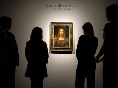 Triển lãm năm ngày mất  Leonardo da Vinci: Do đâu The Salvator Mundi vắng mặt?