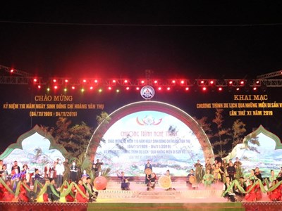 Khai mạc Chương trình 'Qua những miền di sản Việt Bắc' 2019