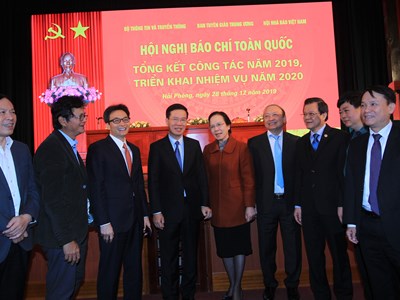 Báo chí tiếp tục tạo sự đồng thuận xã hội, giữ vững niềm tin của nhân dân