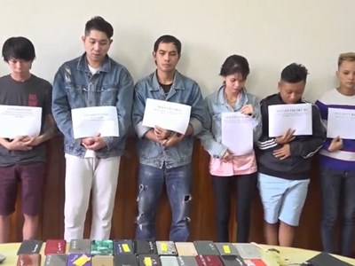 Bắt 10 đối tượng giả danh công an, viện kiểm sát qua tổng đài lừa tiền tỉ