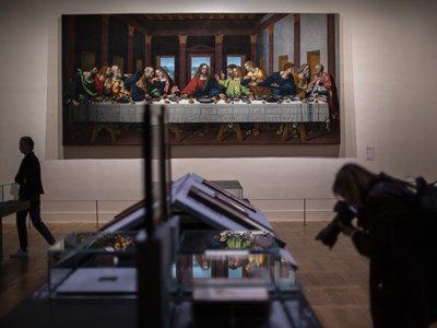 Bảo tàng Louvre trưng bày xuyên đêm những kiệt tác của Leonardo