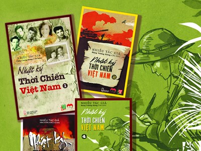 Bộ sách đặc biệt Nhật ký thời chiến Việt Nam: Nước mắt trên những nét chữ nhòe mờ