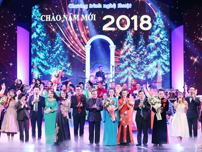 Chương trình nghệ thuật Chào năm mới 2018:  Giai điệu của sắc màu