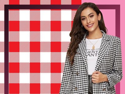 Họa tiết Gingham mang đến những gợi ý phối đồ sang trọng, tinh tế