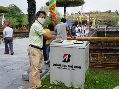 “Xanh - sạch - sáng” ở khu di sản Huế