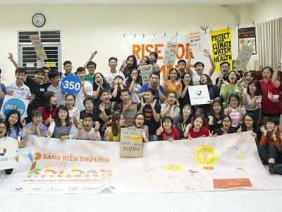 Sáng kiến thủ lĩnh khí hậu Việt Nam: Truyền cảm hứng cho giới trẻ