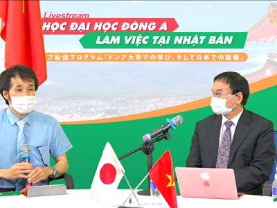 Gần 300 sinh viên Đại học Đông Á được tiếp nhận làm việc tại Nhật Bản qua Ngày hội việc làm trực tuyến