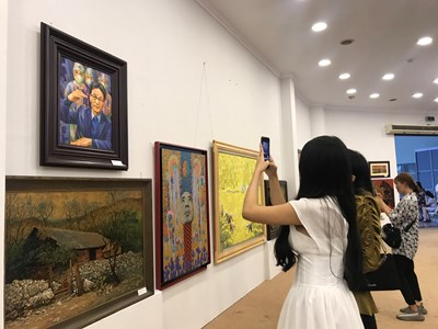 Trưng bày 250 tác phẩm tại Triển lãm mỹ thuật Thủ đô nhân kỷ niệm 10.10