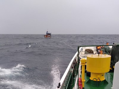 Vụ chìm tàu, 26 thuyền viên mất tích trên biển Khánh Hòa: 3 thuyền viên được cứu sống