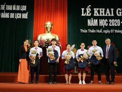 Trường Cao đẳng Du lịch Huế khai giảng năm học 2020-2021