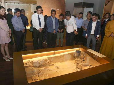 Khám phá những hiện vật đặc biệt tại trưng bày về Bãi Cọi