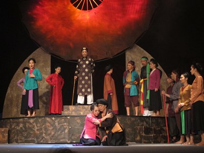 Hải Phòng: Đầu tư lớn cho vở cải lương "Huyền thoại Bà Đế"