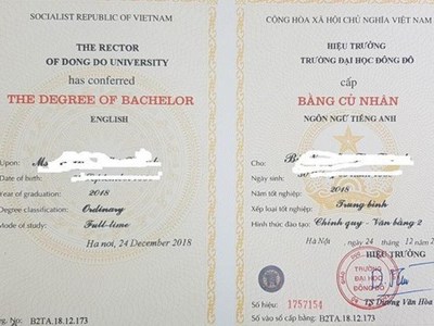 Một sự thật về bằng giả