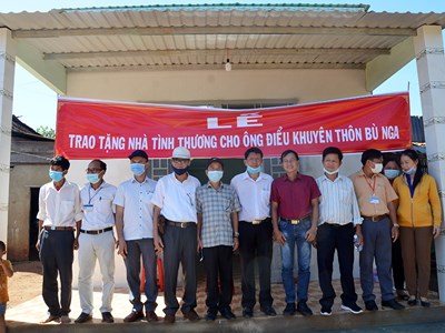 Báo Văn Hóa trao Nhà tình thương tại tỉnh Bình Phước