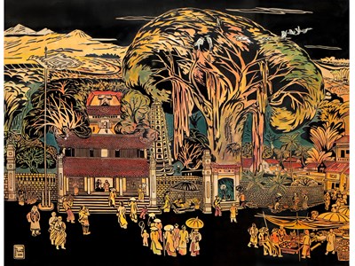 Sức hút tranh họa sĩ Trần Văn Bình, người không chịu vẽ... đơn giản