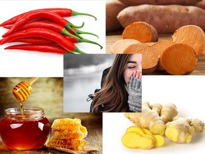 Bổ sung thực phẩm giữ ấm cơ thể khi thời tiết chuyển lạnh