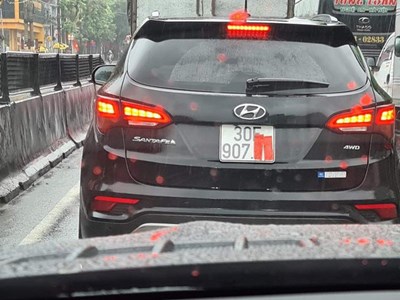 Hành vi che biển số né phạt nguội có thể bị xử lý hình sự