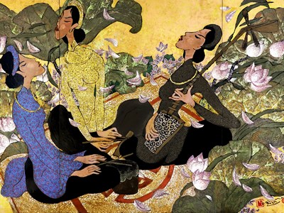 Lộng lẫy sơn mài