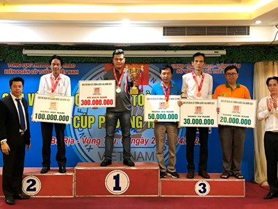 Kỳ thủ số 1 Việt Nam đoạt “cú đúp” vô địch Giải cờ tướng VĐQG 2021