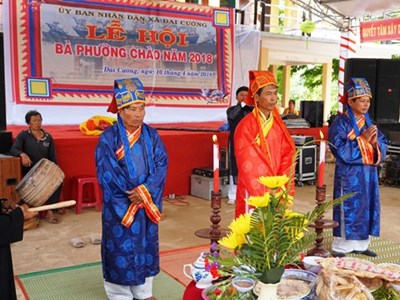 Lễ hội Bà Phường Chào đón Bằng Di sản văn hóa phi vật thể quốc gia