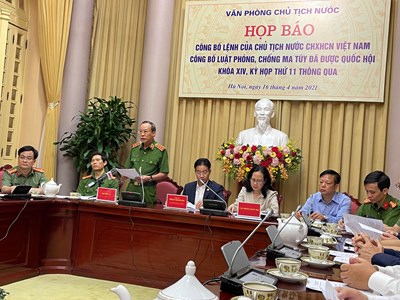 Công bố Luật Phòng, chống ma tuý