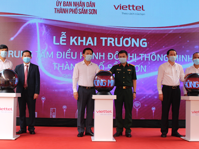 Thanh Hóa: Khai trương Trung tâm điều hành đô thị thông minh thành phố Sầm Sơn