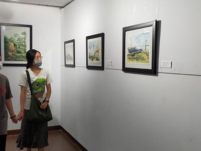 Triển lãm ký họa “Đà Nẵng những ngày sau giải phóng và hôm nay”