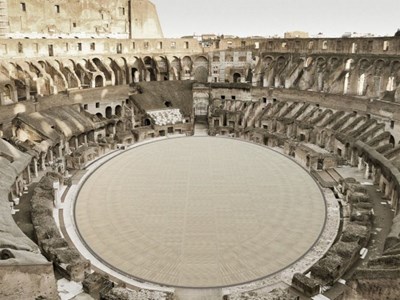 Italia phục dựng hình ảnh nguyên thủy đấu trường La Mã cổ đại