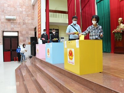 Bình Định:  Người dân náo nức với “Ngày hội bầu cử”