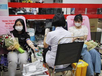 TP.HCM: Ngưỡng máu dự trữ đang thấp ở mức báo động
