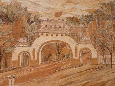 Khởi nghiệp từ tranh vỏ tràm