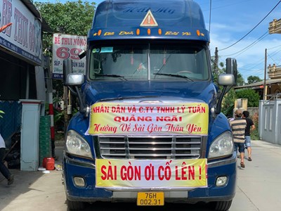 Quảng Ngãi, Quảng Nam hỗ trợ cho người dân đang mưu sinh ở TP Hồ Chí Minh