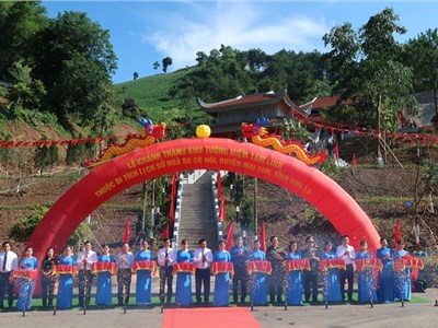 Khánh thành Khu tưởng niệm Di tích lịch sử Ngã ba Cò Nòi