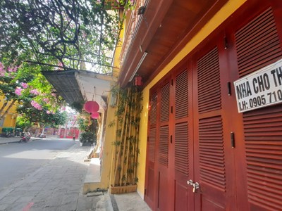 Nhà cổ Hội An:​​​​​​​ Thuê không ai hỏi, bán không ai mua