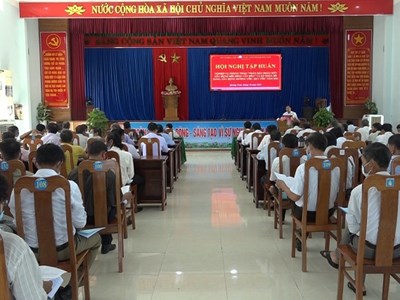 Quảng Nam: Tập huấn nghiệp vụ văn hoá cơ sở