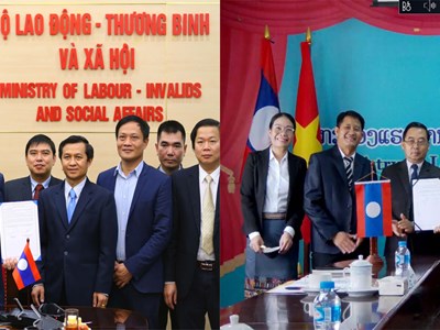 Việt Nam - Lào thúc đẩy hợp tác về lao động và phúc lợi xã hội