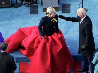 Lady Gaga từng mặc áo chống đạn trong lễ nhậm chức của Tổng thống Joe Biden