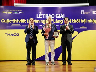 16 tác phẩm đoạt giải Cuộc thi viết truyện ngắn "Làng Việt thời hội nhập"