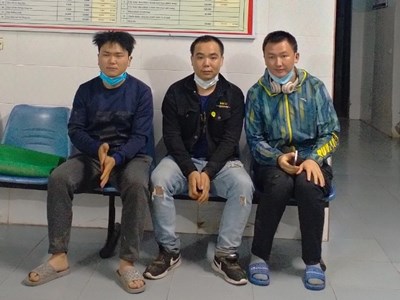 Phát hiện 3 người Trung Quốc nhập cảnh trái phép