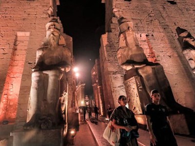 Ai Cập mở lễ hội mừng ngày trở lại của Đại lộ Nhân sư 3.400 năm tuổi