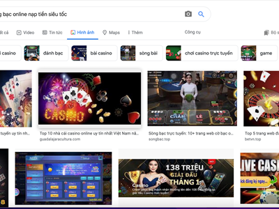 Đừng để điêu đứng vì cờ bạc trực tuyến