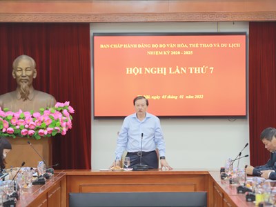 Hội nghị Ban Chấp hành Đảng bộ Bộ VHTTDL lần thứ 7: Đổi mới nâng cao chất lượng ngay từ sinh hoạt chi bộ