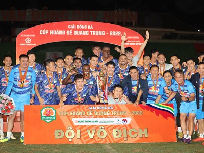 Hoàng Anh Gia Lai vô địch Cúp Hoàng đế Quang Trung