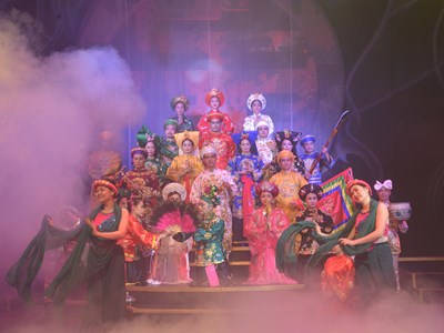 Vở Thượng Thiên Thánh Mẫu: Xiếc - Cải lương hợp lực đem làn gió mới đến cho nghệ thuật