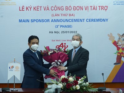 Công bố nhà tài trợ kim cương cho SEA Games 31